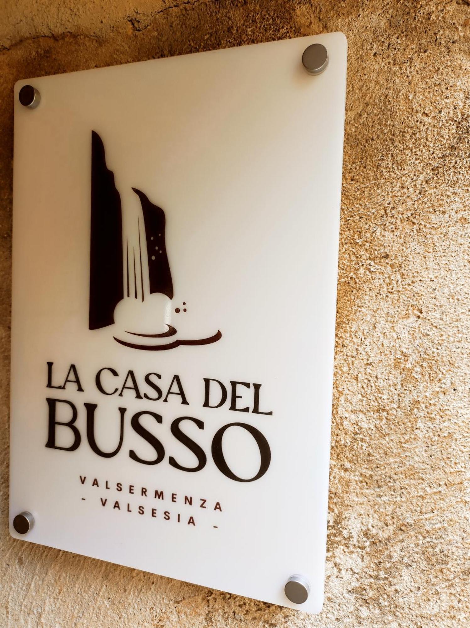 La Casa Del Busso Panzió Boccioleto Kültér fotó